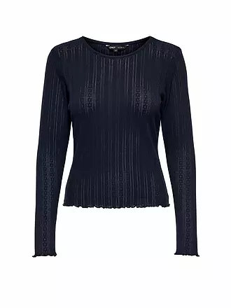 ONLY | T-shirt à manches longues ONLCARLOTTA | dunkelblau